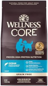 Wellness CORE Dry Dog Food, Grain-Free, High Protein, Natural, Ocean Whitefish, Herring, & Salmon Recipe, (1.8kg Bag)