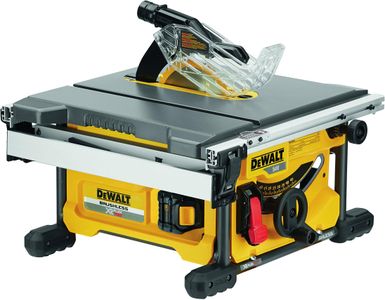 Dewalt XR FlexVolt Table Saw, 210mm, 54V, Yellow/Black – 8-Piece Set