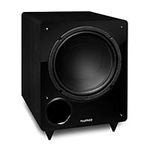 Fluance DB10 10-inch Low Frequency Ported Front Firing Powered Subwoofer for Home Theater & Music