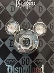 Disneyland 60th Anniversary Diamond Celebration Annual Passholder Exclusive Mickey Ears Icon Trading Pin