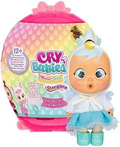CRY BABIES MAGIC TEARS CBMT Storyland Dressing - Capsule surprise avec 1 Mini poupée qui pleure de vraies larmes, à habiller avec ses vêtements et des accessoires à collectionner +3 ans