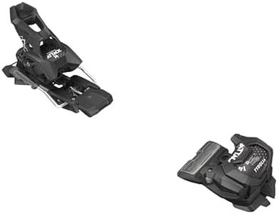 Tyrolia Attack 14 GripWalk Alpine Ski Bindings (Solid Black, 95mm)