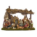 Kurt Adler Nativity Set with 11 Figures and Stable