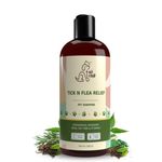 Tail Tribe Pet Shampoo For Ticks & Fleas|Paraben Free|Hypoallergenic|Harmful Chemical Free|300 Milliliter|Dogs & Cats |