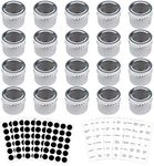 Bekith 20 Pack Magnetic Spice Tins 