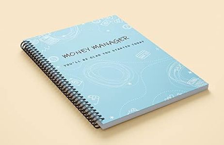 YAY GROOVY PRINTSS Monthly Financial Planner Organizer Budget Diary 6" x 9"