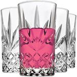 Godinger Highball Glasses, Drinking Glasses for Water, Juice, Cocktails, Beer or Wine - Set of 4