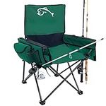 Fishing Chair with Rod Holder Built