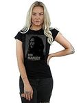 Bob Marley Women's Roots Rock Reggae T-Shirt Small Black