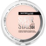 Maybelline Powder Foundation, Long-lasting 24H Wear, Medium to Full Coverage, Transfer, Water & Sweat Resistant, SuperStay 24H Hybrid Powder Foundation, 05