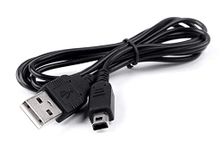 New World USB Cable Power Charging Cable for Nintendo 3DS DSi DSi XL 3DS XL 2DS, Black