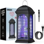 Electric Bug Zapper Indoor & Outdoor, LUUGUYI 360°UV Mosquito Zappers Killer, 4000V Electric Insect Fly Zapper Mosquito Trap, No Odor & Chemicals, Mosquito Lamp Bulb