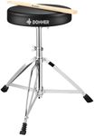 Donner Drum Throne Set, Padded Seat Height Adjustable Drum Stools, 5A Drumsticks Included, Multiple Iterations, Trusted Choice for Drummers