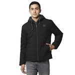 Pepe Jeans Men's A-Line Coat (PM402743_Black_S)
