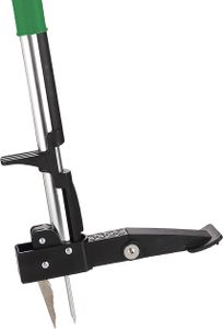 AMOS Mechanical Weed Puller – Stainless Steel 4-Claw Stand-Up Root Remover
