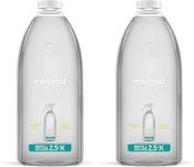 Method Daily Shower Cleaner Refill, Eucalyptus Mint, For Showers, Tile, Fixtures, Glass and Tubs, 68 Fl Oz (Pack of 2)