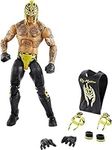 WWE Mattel ​Top Picks Elite Rey Mysterio 6-inch Action Figure with Deluxe Articulation for Pose and Play, Life-Like Detail, Authentic Ring Gear & Accessory,Multi,GVC01