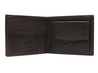 LAVERI Genuine Leather Hand-Crafted Wallet For Men, Bifold Leather Wallet, 891_BRN_SHEEP, Bi fold