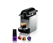 Nespresso EN124SCA Pixie Espresso Machine by De'Longhi, Aluminum