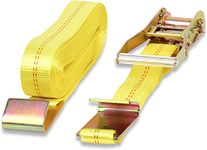 DIY Crafts Pack of 2 Pcs, Down Straps Flat, Ratchet Tie Dow(Pack of 2 Pcs, Down Straps Flat)