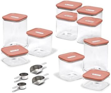 Caraway Ultimate Glass Airtight Container Set - Food Storage - Perracotta