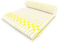 Fecido Classic Kitchen Tea Towels - Heavy Duty - Super Absorbent - 100% Cotton - Professional Grade Dish Cloths - European Made Tea Towels - Set of Two, Yellow