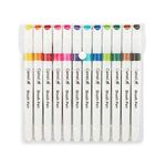 Camlin Brush Pen 12 Shades, Bold - Assorted