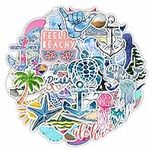 50 Pcs Sea Stickers Vacation Decals