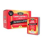 Card Saver 200 Cardboard Gold 1 Semi-rigid Card Holders -PSA Submission Size