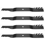 PPP 4 USA Predator Blades Compatible with John Deere M170642 X330 X350 X354 Z335M Z345M Z345R 42"