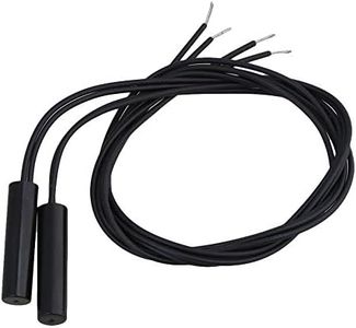 BQLZR Cylindrical Plastic Mounted Reed Proximity Switch Magnetic Sensor Pack of 2