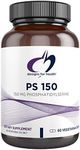 Designs for Health PS 150 Phosphatidylserine Capsules - 150mg Soy-Free Sunflower Lecithin-Sourced Phosphatidyl Serine Supplement - May Help Support Brain Health (60 Capsules)