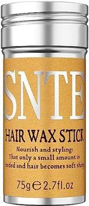 Samnyte Hair Wax Stick, Wax Stick for Hair Slick Stick, Hair Wax Stick for Flyaways Hair Gel Stick Non-greasy Styling Cream for Fly Away & Frizz Hair 2.7 Oz