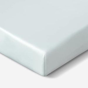 Bedgear Baby Hyper-Linen Performance Crib Sheet – Deflects Heat, Soft Airy Feel – 93% Rayon from Bamboo & 7% Linen – Breathable Fitted Crib Sheet, Sleep Comfort, Baby Shower Essentials, Light Green