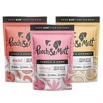 Pooch & Mutt - Meaty Dog Treats (Grain Free), Variety Set, Pack of 3x120g