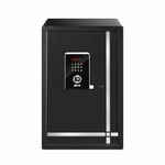 Ozone Safe Locker for Home | 55 Litres | Digital Locker Biometric with Fingerprint Access | Auto Freeze Mode | Home lockers for house | Electronic LED Display | Motorized | Black