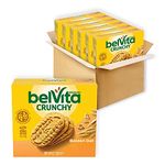 belVita Golden Oat Breakfast Biscuits, 30 Total Packs, 5 Count (Pack of 6)