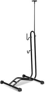 Peviasot Support de vélo 3 en 1, réglable en hauteur, support de maintenance horizontal et vertical, antidérapant, jusqu'à 7 cm de taille de vélo