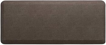 NewLife by GelPro Designer Comfort Mat, 20 by 48-Inch, Grasscloth Pecan