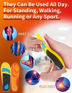 Trustfeet Orthotic Insoles – High Arch Support, Anti-Fatigue, L Size