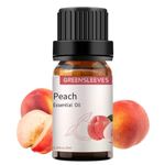 GREENSLEEVES Peach Essential Oil, Fruit Scented Oil Fragrance Oil 10ml for Diffusers