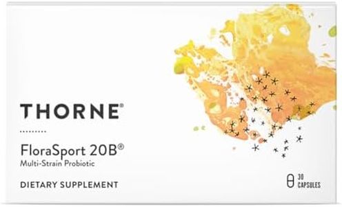 Thorne Research - FloraSport 20B Probiotic Supplement, 20 Billion Active Cultures per Capsule - 30 Capsules