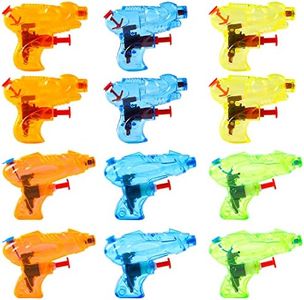SULOLI 12 Packs Water Gun Pistol for Kids Squirt Toys Party Bag Filler for Boys Toys for Paddling Pool