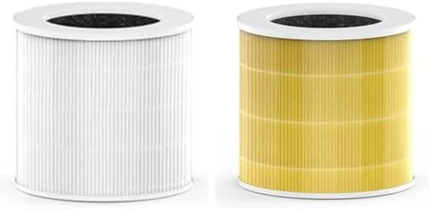 VEWIOR Official A1 A1W Air Purifier Filter Replacement Filter H13 True HEPA, Compatible with VEWIOR HQSC-50 HQKJ-80 A1 A1W Air Purifier