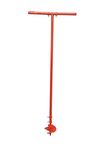 VALGHA VALAMUDAN AGRI ENGINEERING Manual Earth Auger with Handle | Post Hole Digger | Garden Auger Drill Bit | Auger for Planting Trees (02 Inches)