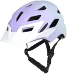 Kids Bike Helmet, Adjustable Youth Boys Girls Helmets for Ages 3-5-8-14 Years (50-57cm), Child Helmet with Visor and LED Light, Lightweight Multi-Sport Bicycle Scooter Skate Cycling Helmets