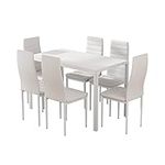 Artiss Dining Table and Chair Set o