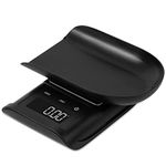 Salter 1360 BKDR Mini Digital Kitchen Scale - Precision 0.01g Increments, Grain, Tory Ounce, Pennyweight Scale, 300g Capacity, Compact, Portable, Weigh Food & Yeast, Delicate Jewellery, Spices, Coins