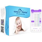 Ovulation Fertility Test Predictor Kit: Easy@Home 40 LH Strips Accurate Fertility Test(Width of 5mm) for Women Ovulation Monitor | Simplest Ovulation and Period Tracking App Premom