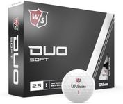 WILSON Duo Soft Golf Balls, White